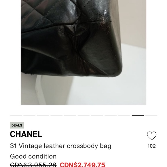 Rare, large, vintage Chanel. Black lamb leather, gold hardware, shoulder bag - Picture 7 of 8